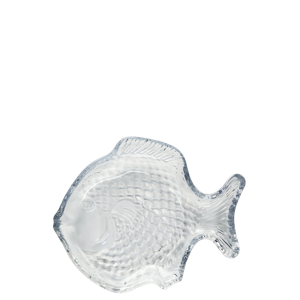 Glass fish tray