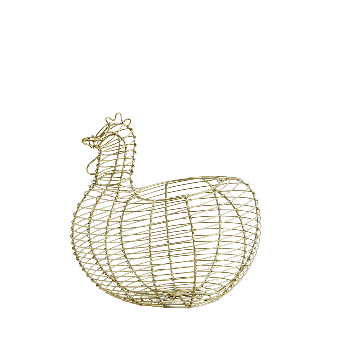 Iron hen basket