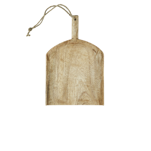 Wooden dustpan