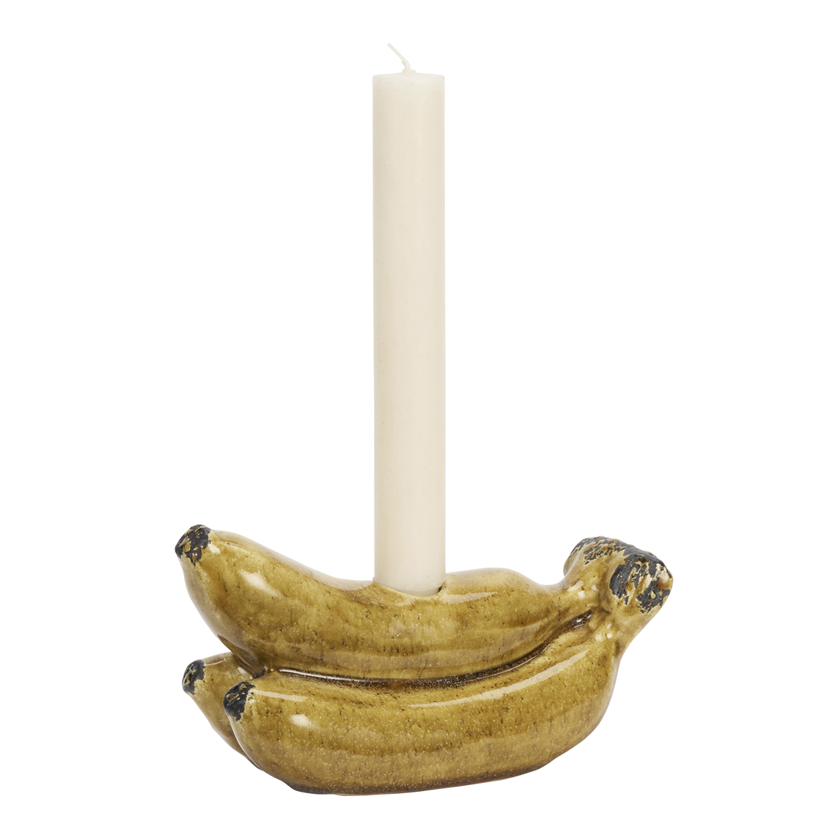 Banana candle holder