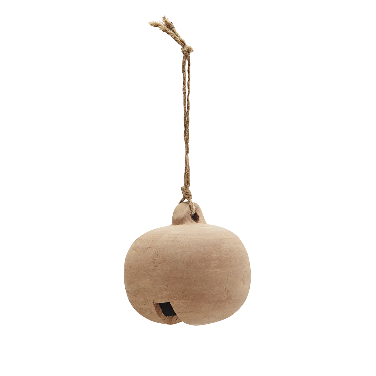 Hanging terracotta bell