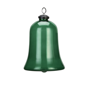 Hanging glass bell