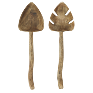 Wooden salad set