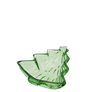 Christmas tree glass bowl
