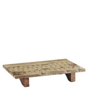 Recycled wooden tray