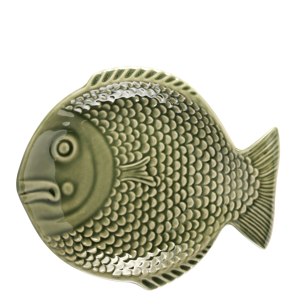 Stoneware fish tray