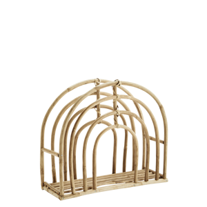 Bamboo magazine rack