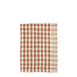 Checked kitchen towel