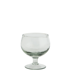 Hammered cognac glass