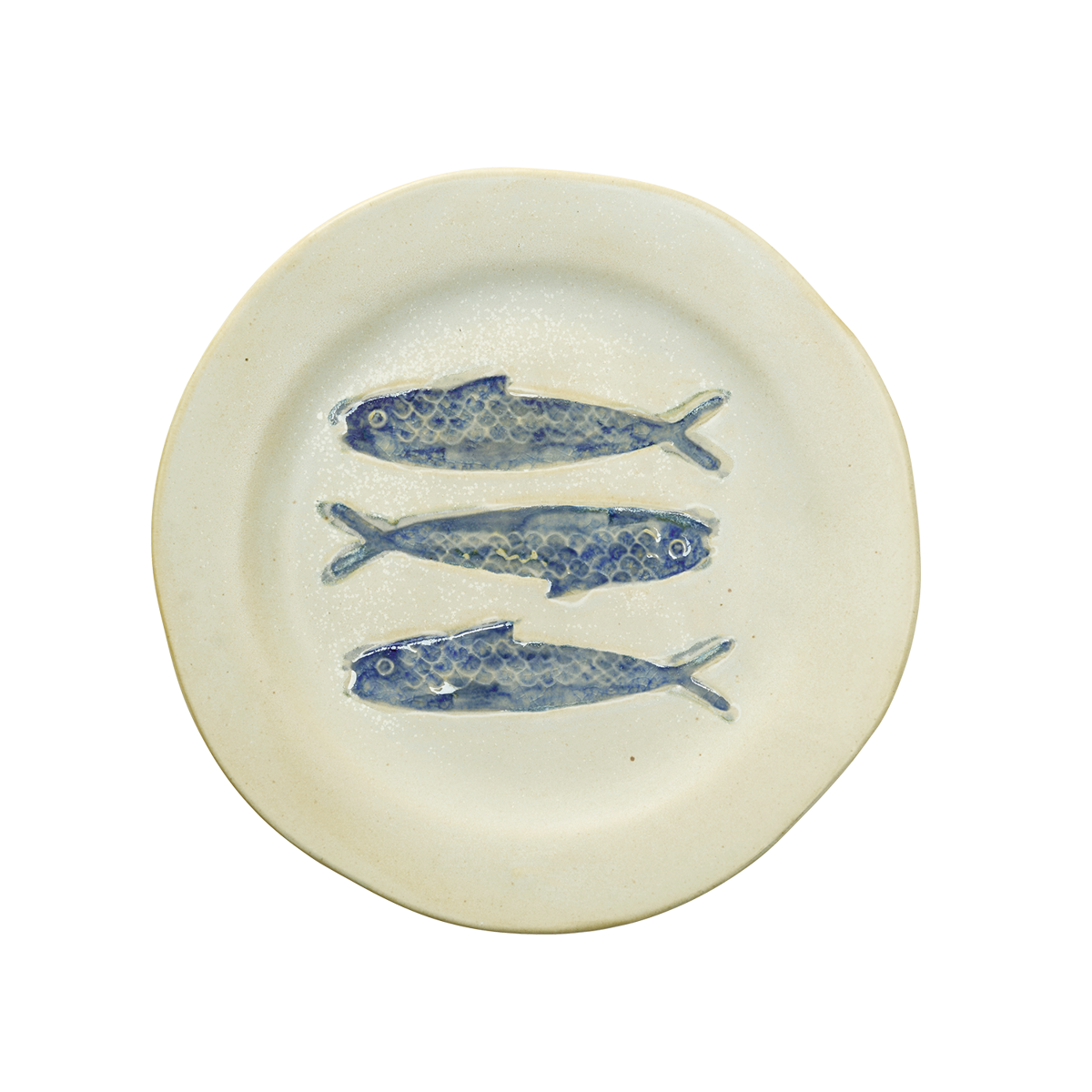 Stoneware lunch plate
