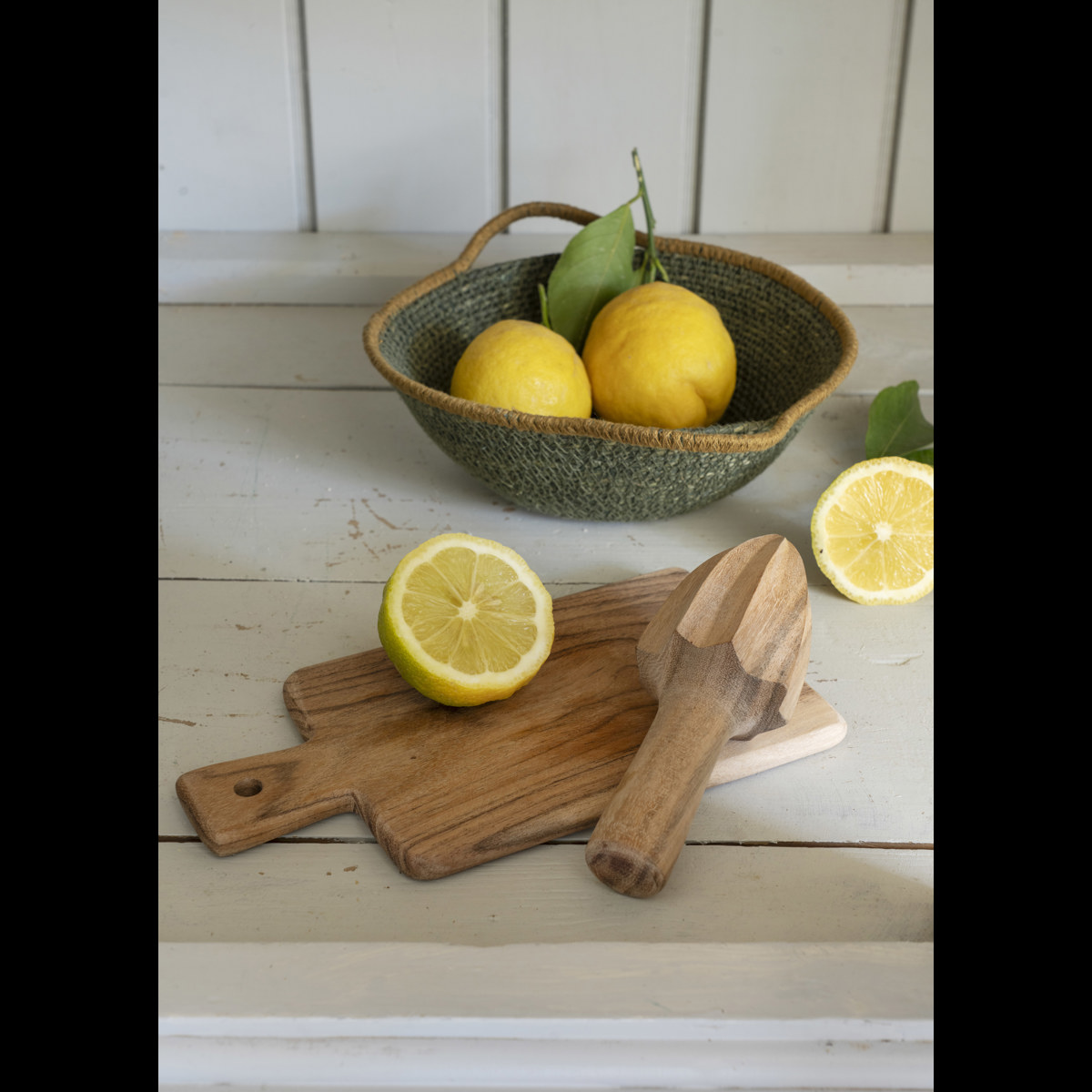 Rectangular wooden chopping board