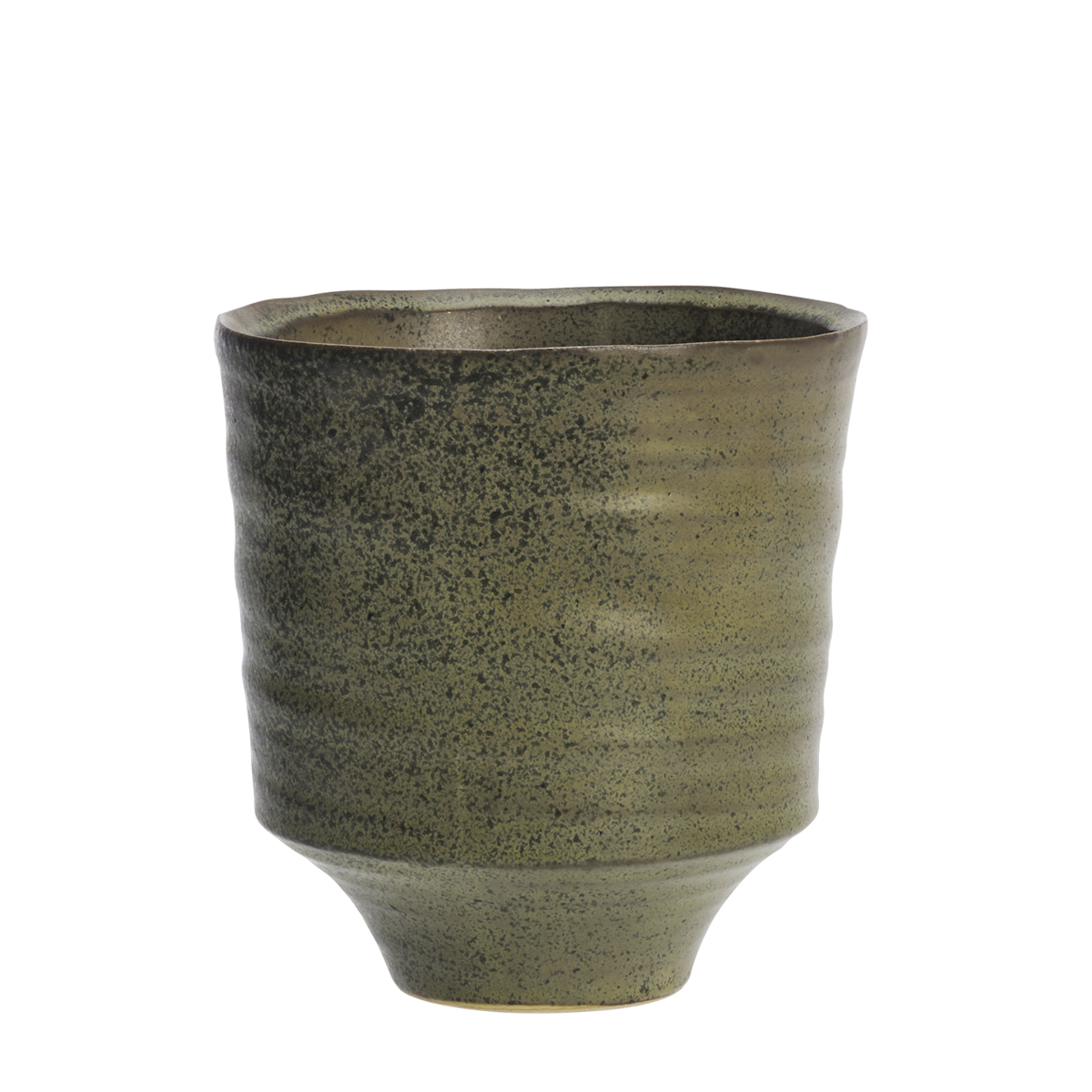 Stoneware flower pot