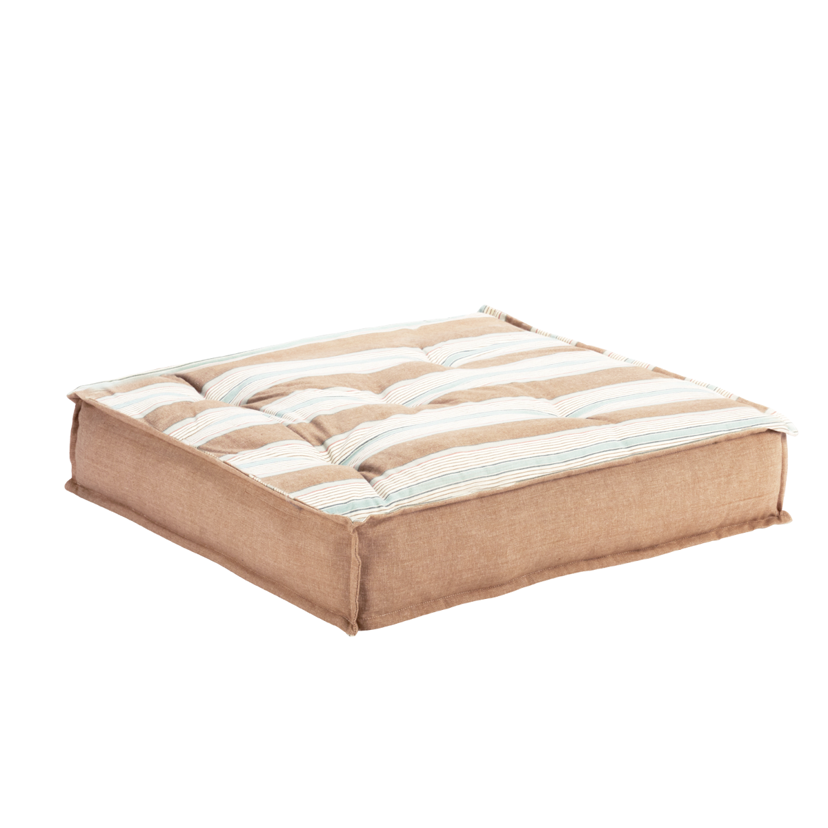 Striped cotton sitting pad