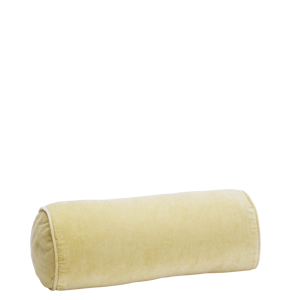 Velvet bolster cushion