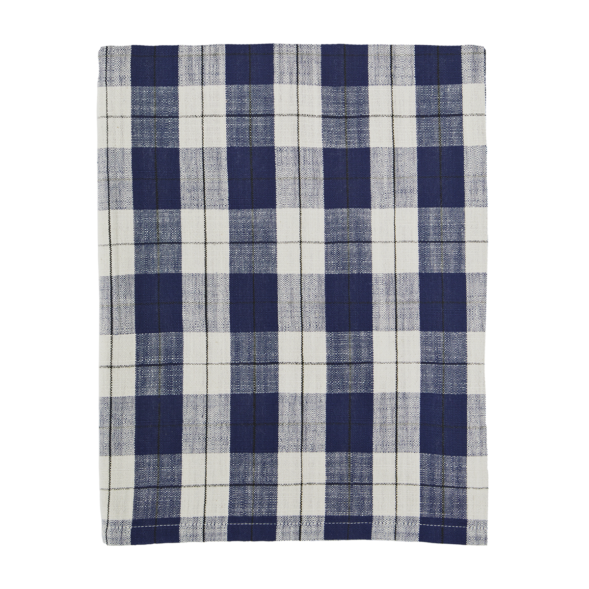 Checked table cloth