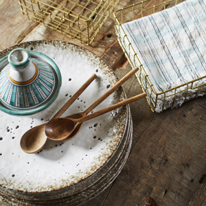 Stoneware lunch plate